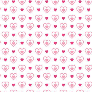 粉色爱心图案背景纹理