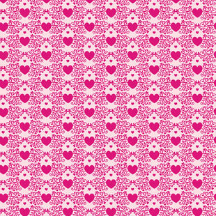 粉色心形图案背景纹理