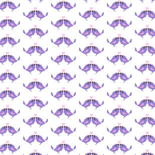 紫色蝴蝶图案无缝背景