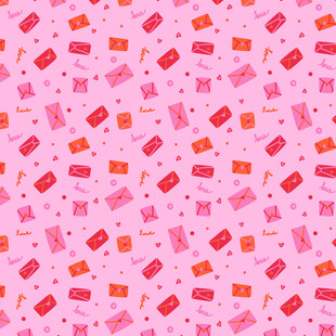 粉色糖果图案背景