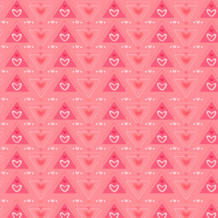 粉色爱心图案背景纹理