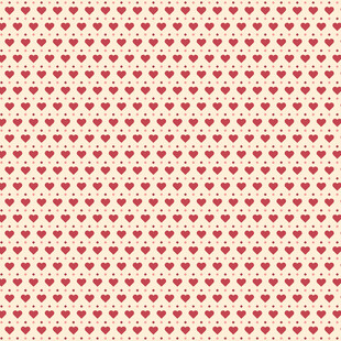 红色心形图案背景纹理