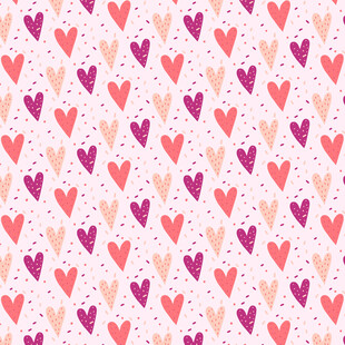 心形图案背景纹理