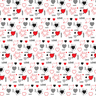 爱心图案背景纹理