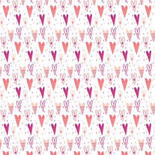 粉色紫色心形图案背景