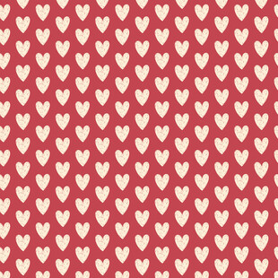 红色爱心图案背景纹理
