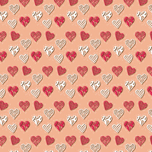 爱心图案背景