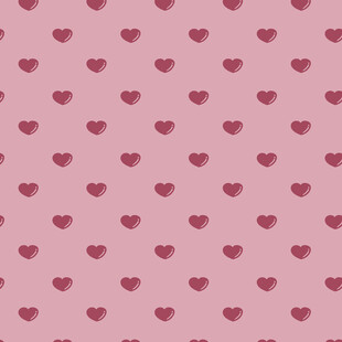 粉色爱心图案背景