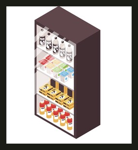 饮料零食自动售货机