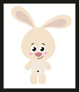 可爱卡通兔子形象