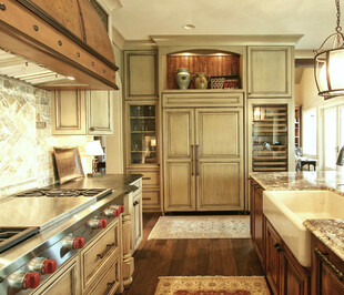 美式乡村风格豪华厨房