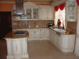 欧式风格温馨厨房空间