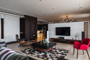 现代时尚客厅室内装饰