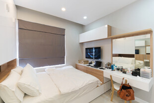 简约温馨卧室室内场景