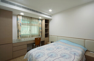 简约温馨卧室室内场景