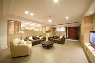 现代温馨客厅室内场景