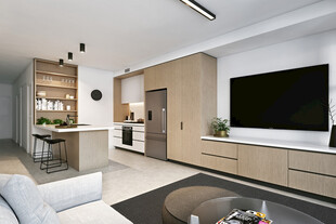 现代简约风客厅家居展示