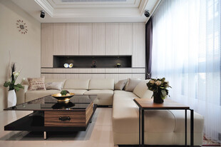 现代简约风温馨客厅一角