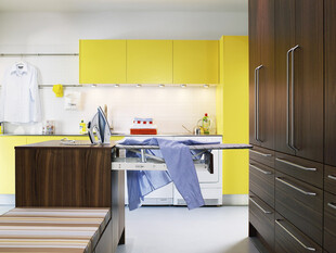 现代简约风开放式厨房空间