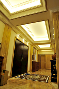 豪华大气的室内走廊空间