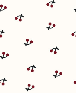 樱桃图案背景纹理设计