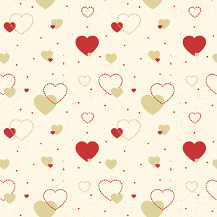 爱心图案背景