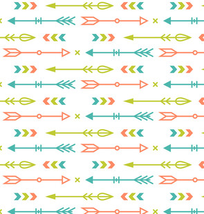 多彩箭头图案背景纹理