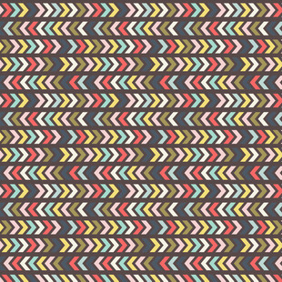 多彩锯齿形图案纹理