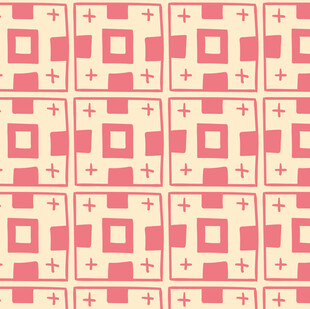 粉色几何图案无缝背景