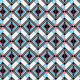 几何菱形图案纹理设计