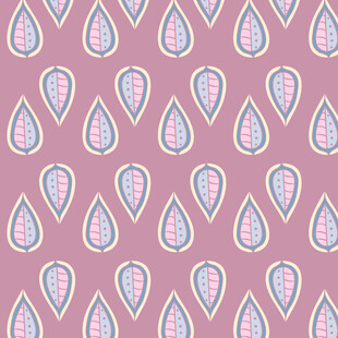 粉色水滴形图案背景纹理