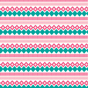 多彩几何条纹图案设计