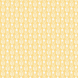 淡黄色小花图案背景