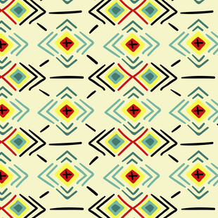 几何图案无缝背景纹理