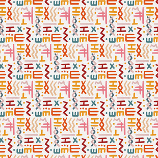 多彩几何图案无缝背景