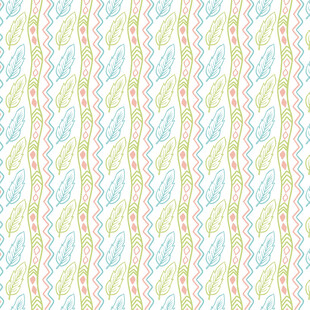 清新条纹几何图案背景