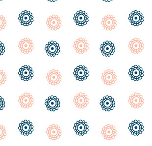 简约花卉图案背景