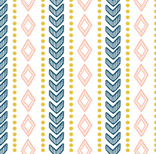 几何图案民族风无缝背景