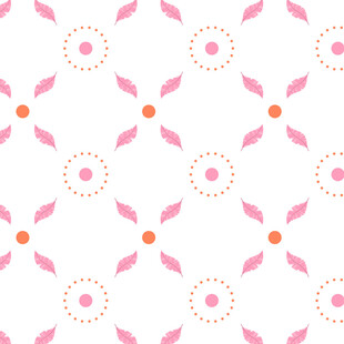 粉色几何图案重复背景纹理