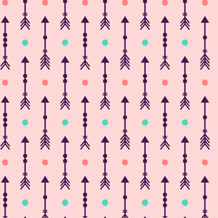 箭头波点图案背景纹理