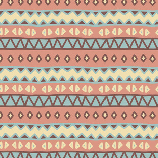 民族风几何图案纹理背景