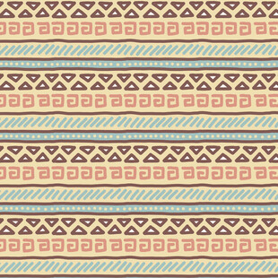 民族风几何图案纹理背景