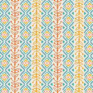 几何图案彩色条纹纹理