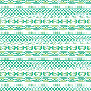 清新几何图案无缝背景