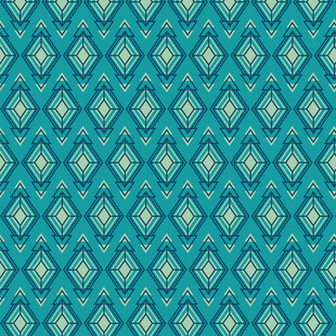 蓝绿色几何图案纹理背景