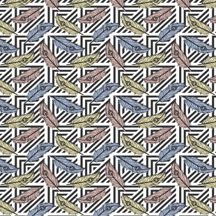 几何图案纹理背景图