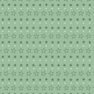 浅绿色星星花纹背景图案