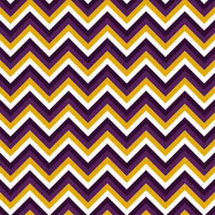 紫黄白锯齿形几何图案