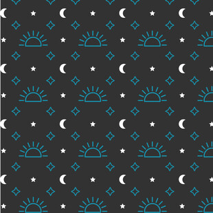 星空元素几何图案背景