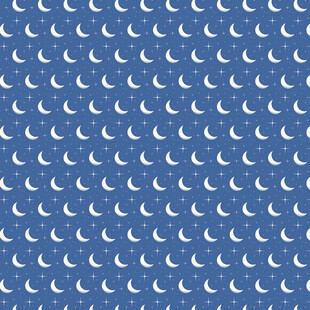 蓝色背景月亮图案纹理